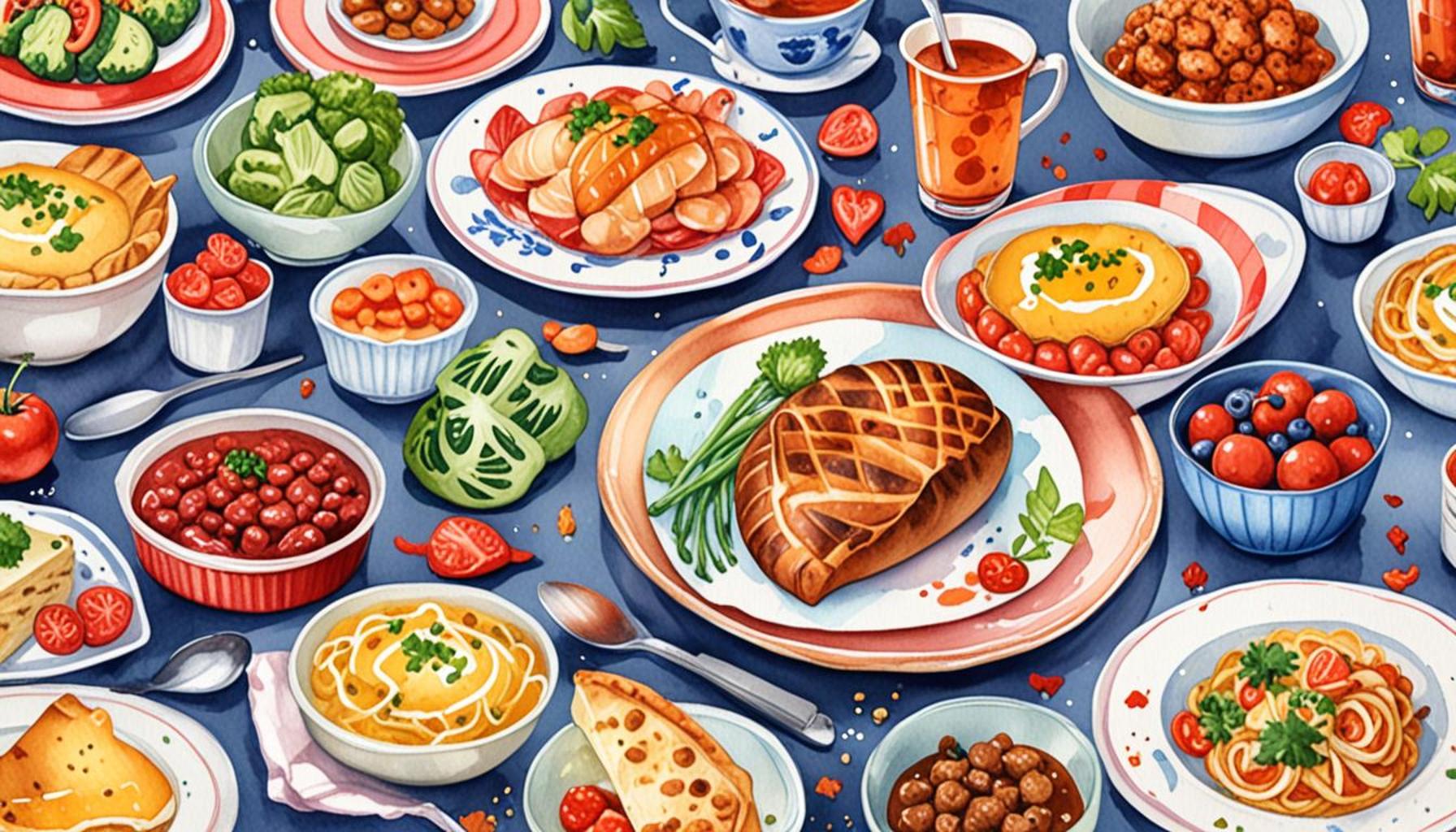 The Influence of International Cuisine on American Homemade Recipes