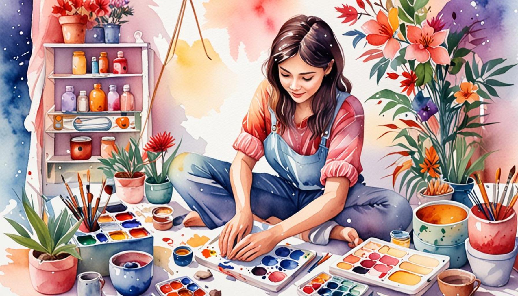 The Interaction between Artistic Expression and Cultural Traditions in Creative Hobbies