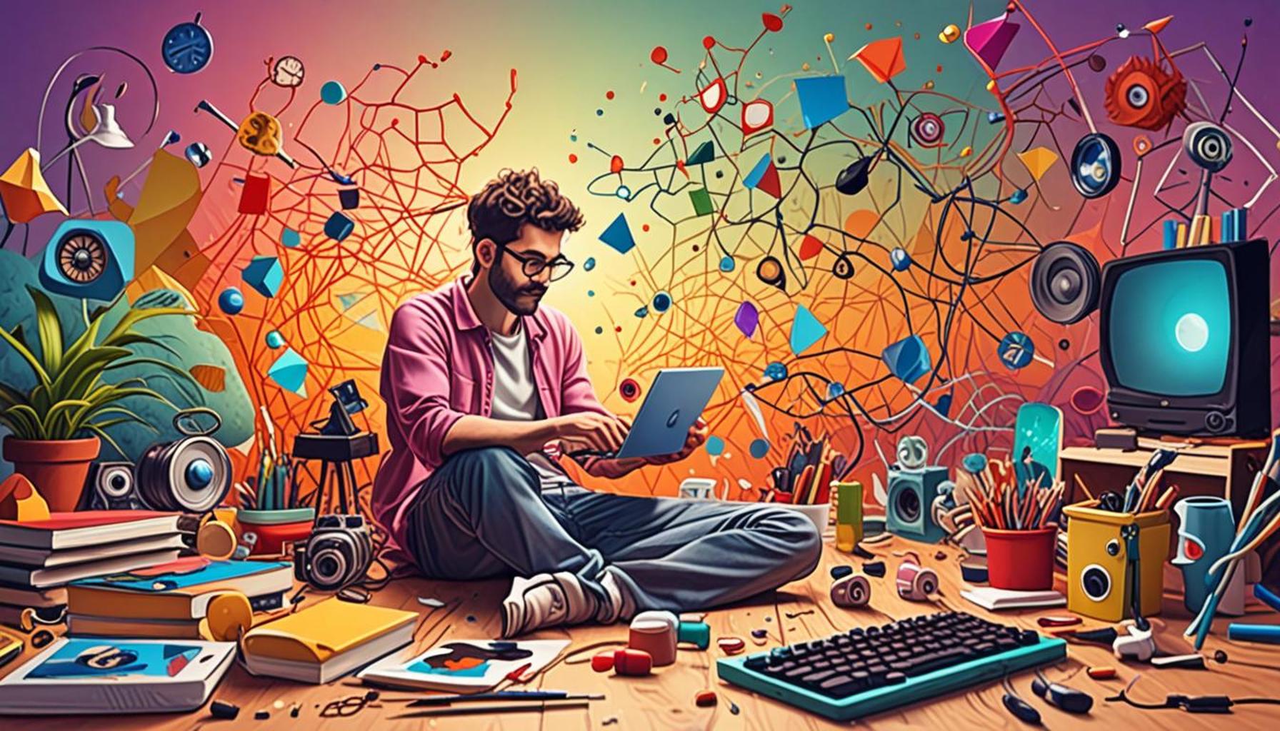 The Influence of Social Media on the Evolution of Artistic Expression Through Creative Hobbies